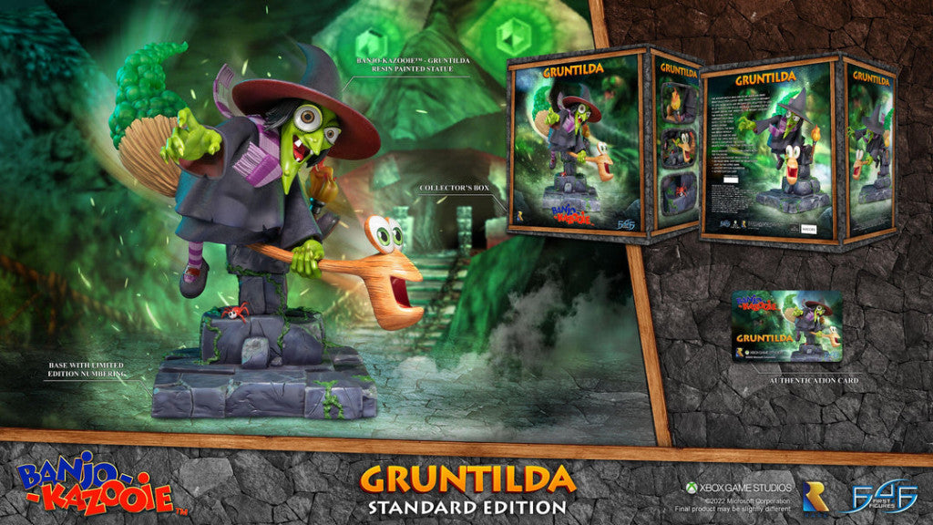 First4Figures - Banjo Kazooie (Gruntilda) RESIN Statue /Figures