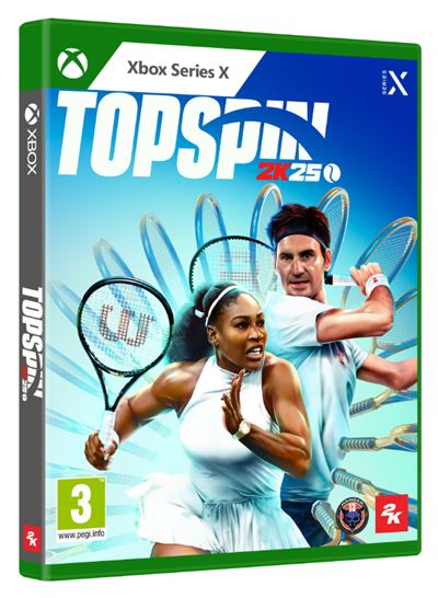 TopSpin 2K25 (Compatible with Xbox One) (Spanish Box) /Xbox X